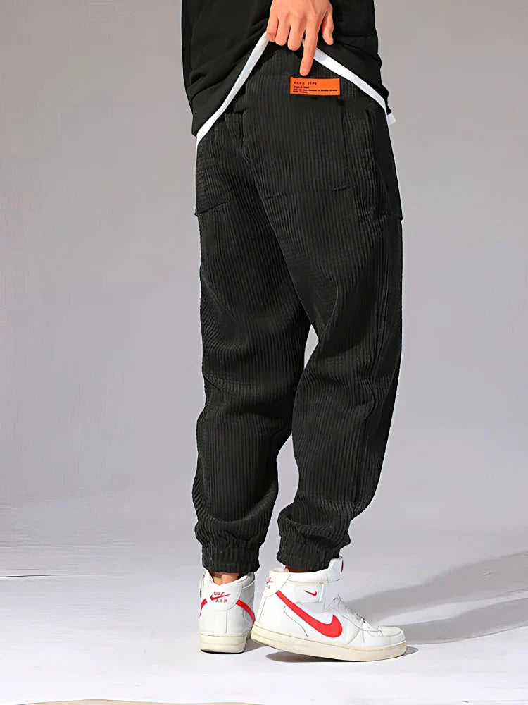 Joggers de Corduroy Térmicos CozyRide - Ajuste Deportivo para Hombre