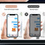 Protector de Pantalla Privado de Vidrio Templado Antirreflejo 200D para iPhone