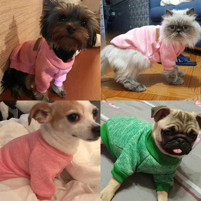 Sudadera Acogedora para Mascotas para Perros Medianos a Pequeños - XS a 2XL