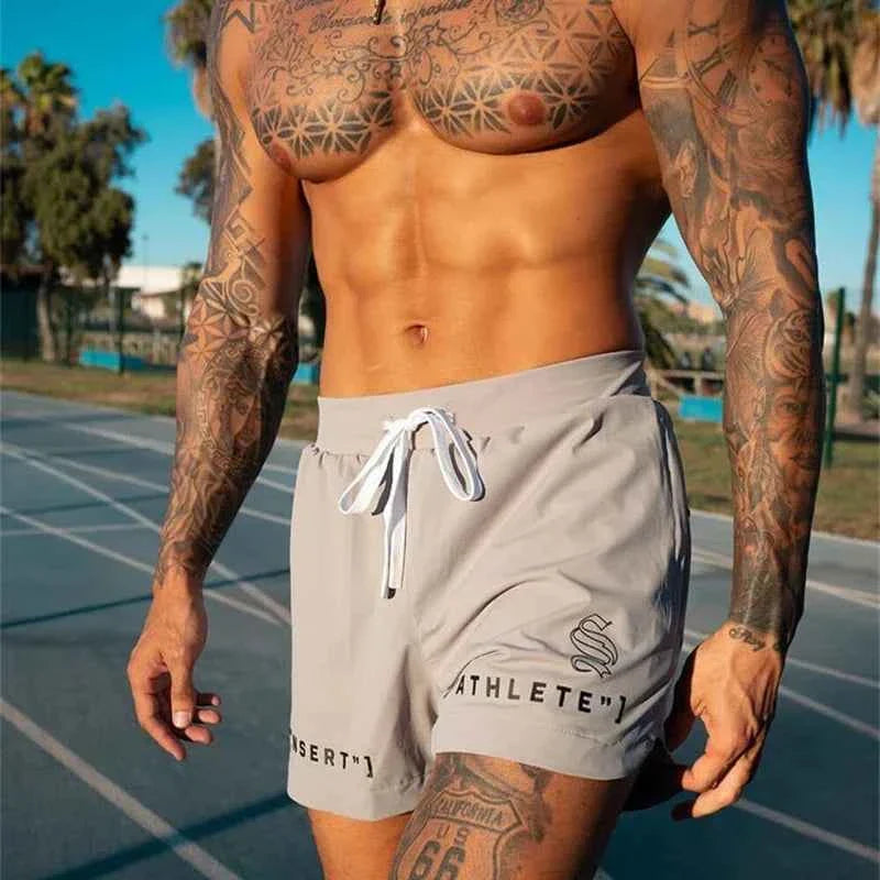 Pantalones Cortos de Jogging de Secado Rápido para Hombre
