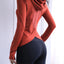 BreatheFit Sudadera de Yoga de Manga Larga para Mujer