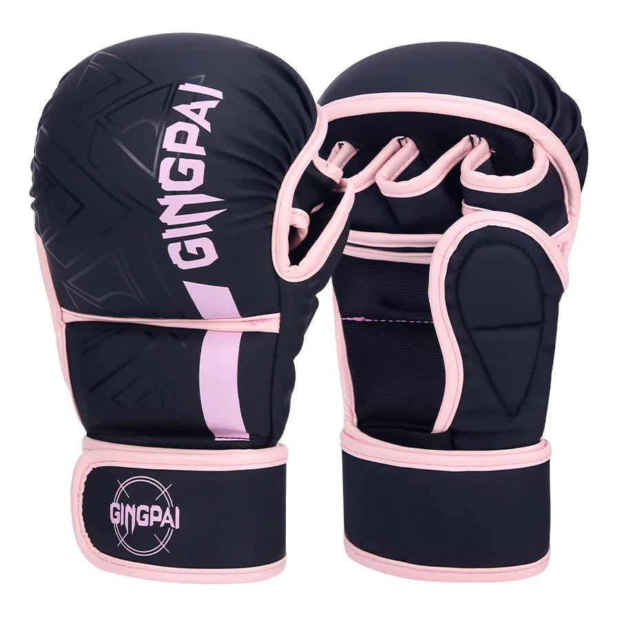 Premium Half Finger MMA Boxing Training Gloves