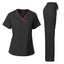 Premium Women's Medical Scrub Uniform Set