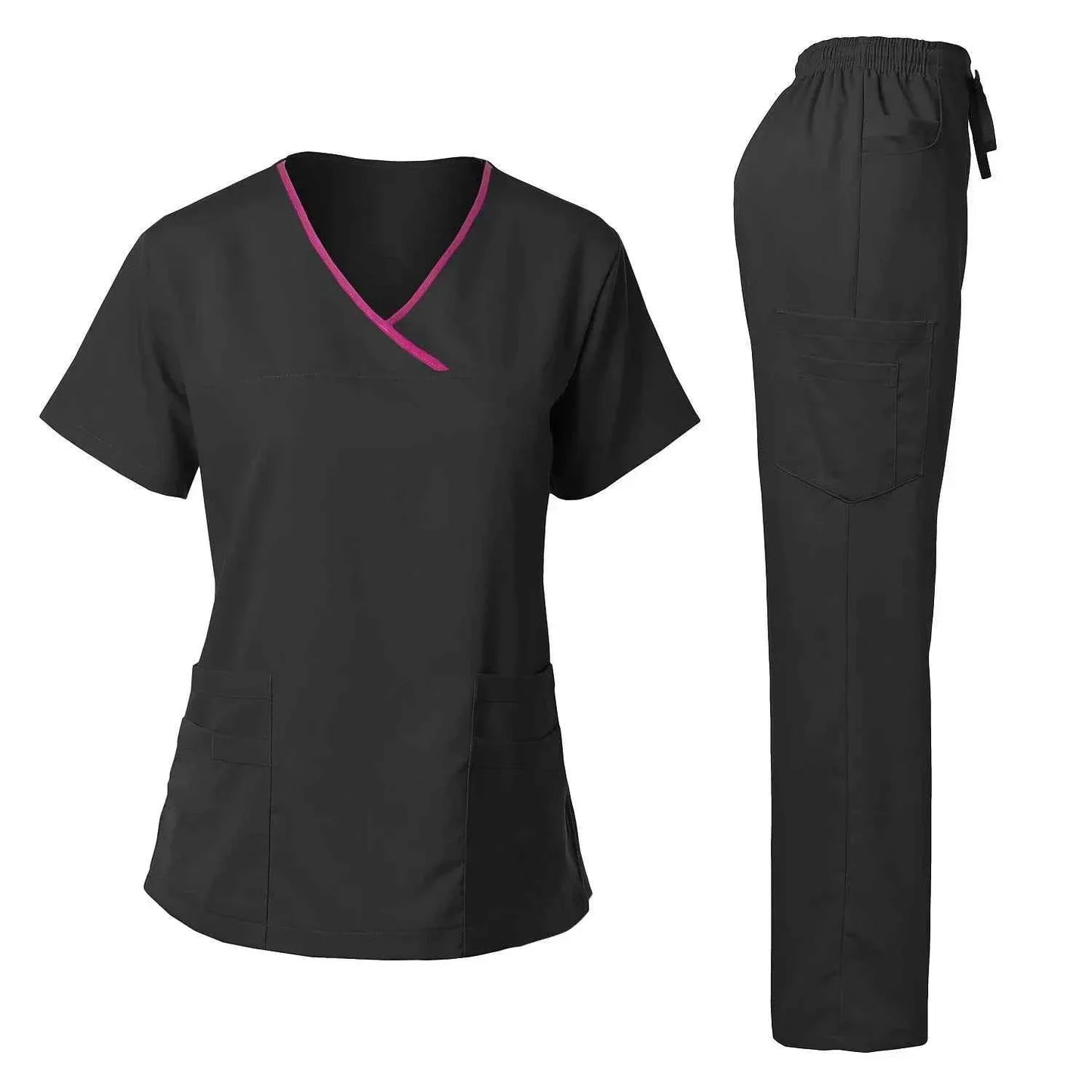 Premium Women's Medical Scrub Uniform Set
