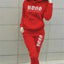 Ensemble de sweat à capuche et pantalon de survêtement de luxe pour femmes