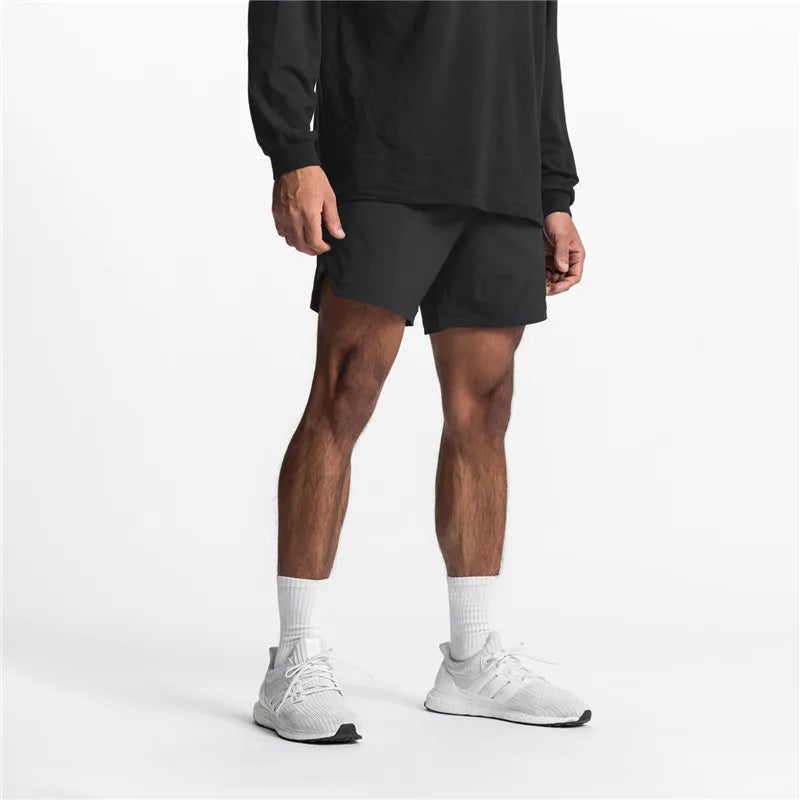 Shorts de course pour hommes à séchage rapide