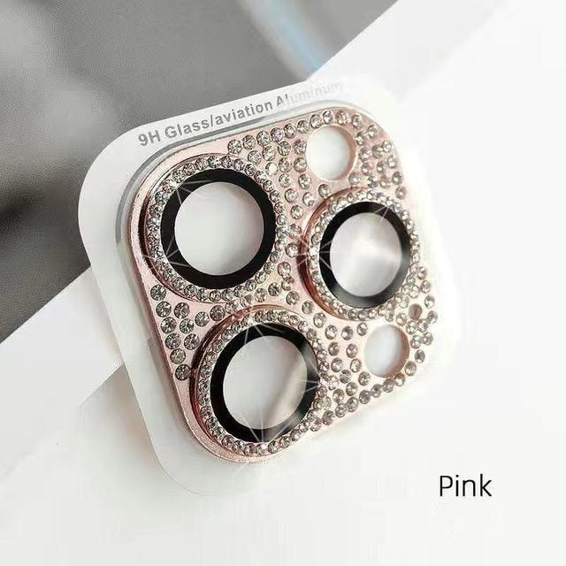 Premium Shiny Camera Lens Protector for iPhone 11 to 14 Pro