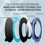 Sparkling Diamond Camera Lens Protector for iPhone 14/13/12/11 Pro Max - Premium Glittering Metal Ring - Korvel