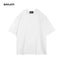 Oversized White Unisex Streetwear T-Shirt