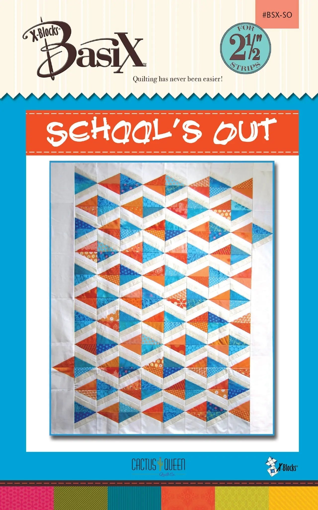 Patrón de Manualidades BasiX School's Out