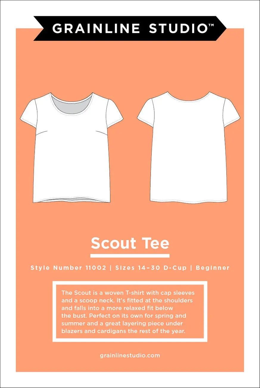 Patron de couture de chemise Scout (Tailles 14-30)