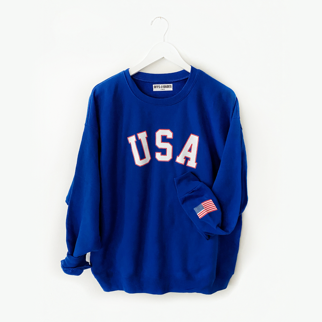 TRU AMERICAN ♡ USA graphic sweatshirt - Korvel