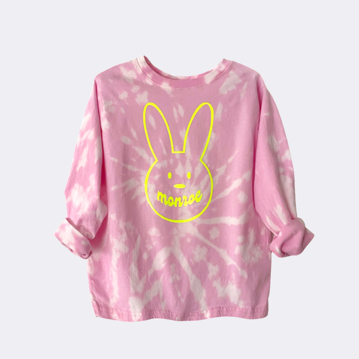 T-shirt personnalisé Bunny Tie-Dye pour tout-petit