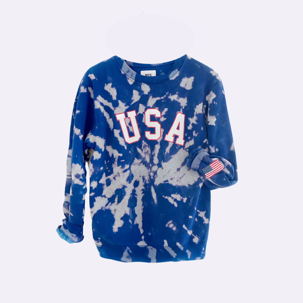 TRU AMERICAN ♡ USA tie-dye graphic sweatshirt - Korvel