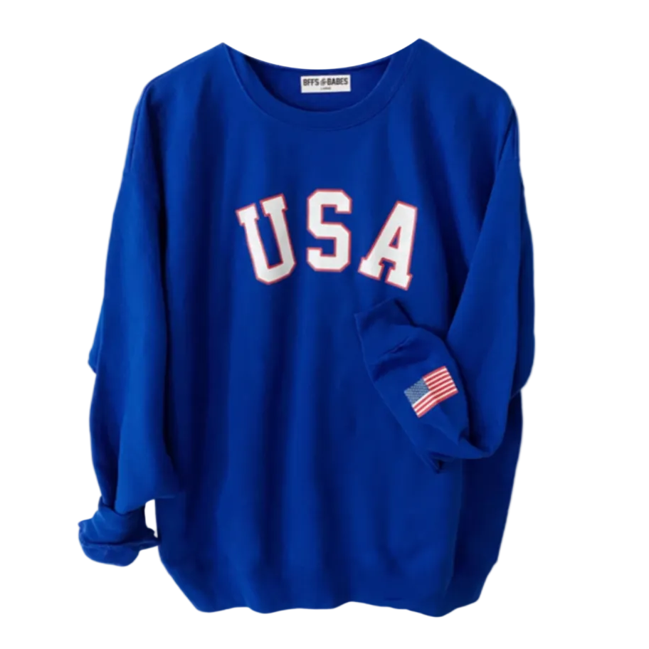 TRU AMERICAN ♡ USA graphic sweatshirt - Korvel