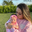 Sudadera Personalizable Rosa Claro con Corazón