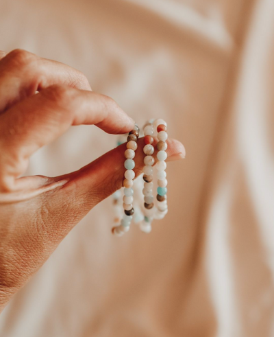 Polished Amazonite Adult Bracelet