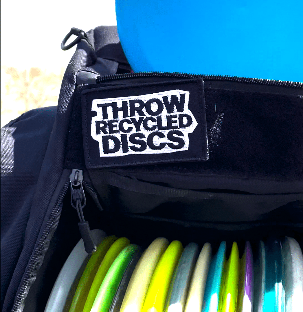 Patch Velcro Throw Discs Recyclés