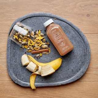 Muestrario de bebidas de bienestar de Organic Pharmer: descubre tu sabor