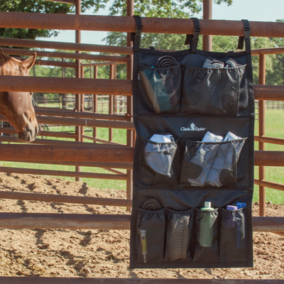 Deluxe Hanging Grooming Bag for Equestrian Essentials - Korvel