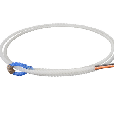 Premium White Racer Piggin String | Rattler Ropes - Korvel