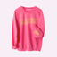 MARGS Pink Printed Sweatshirt with Custom Cuff