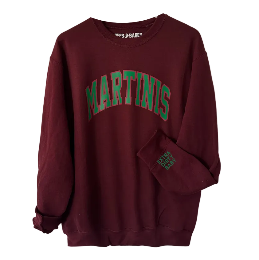 Sweatshirt MARTINIS avec poignet personnalisable