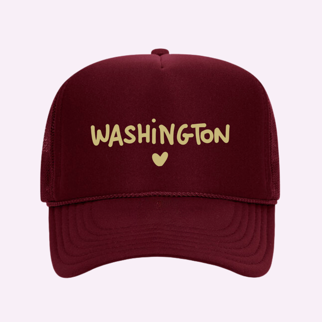 Casquette Trucker J'aime Washington