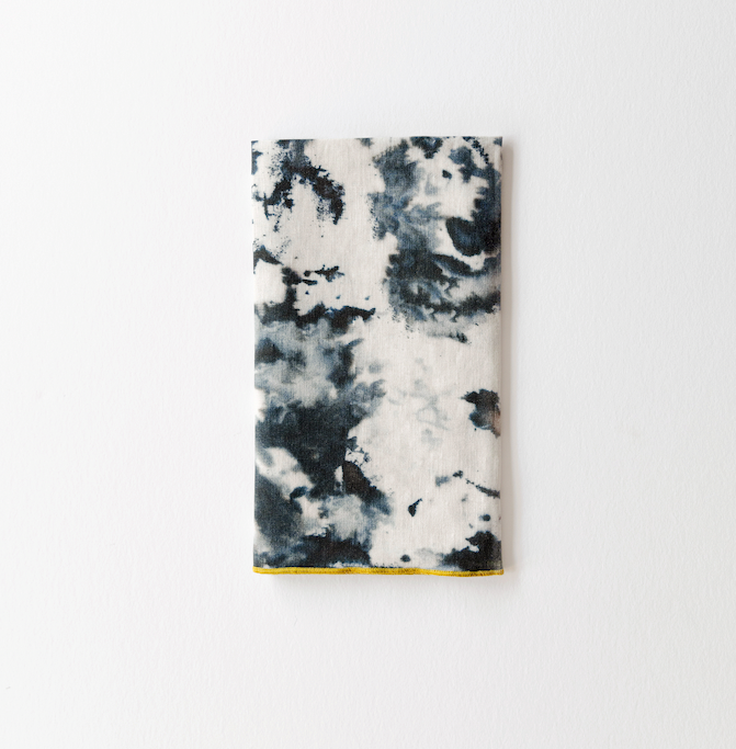 Elegant Grey Marble Cloth Napkin