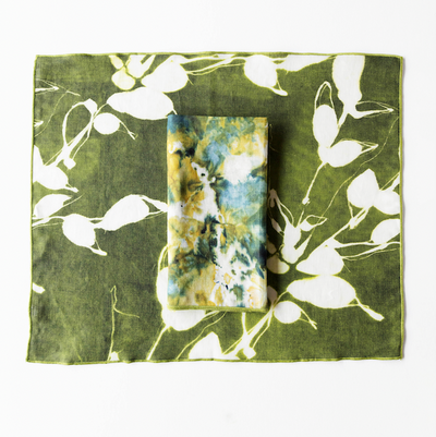Porto Print in Olive Placemat