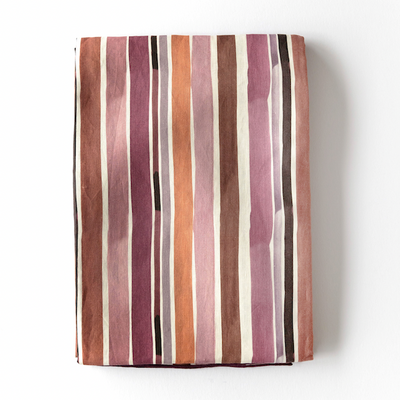 Lisbon Stripe Tablecloth - Elegant European Linen