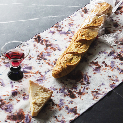 Rose Marble Table Runner