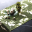 Porto Print in Olive Table Runner