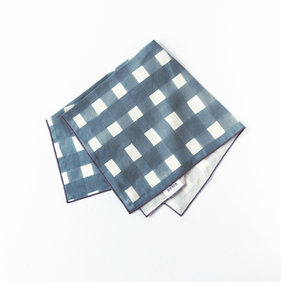 Artisan Blue Brushstroke Napkins - Korvel