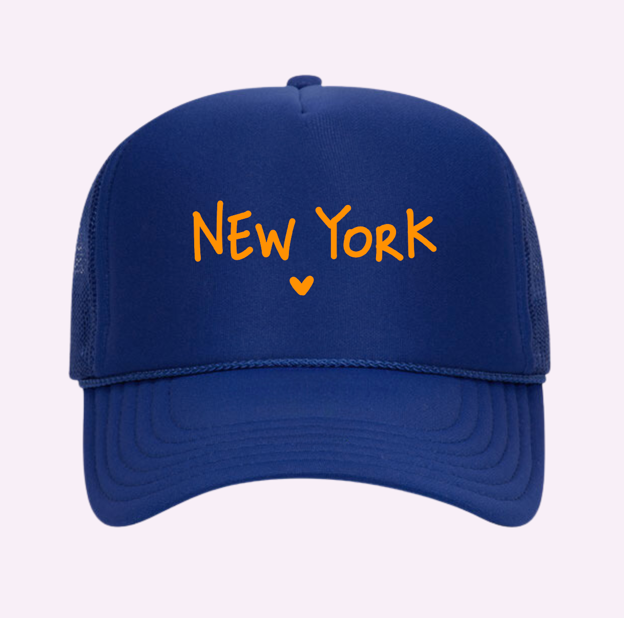 I Love New York Printed Trucker Hat