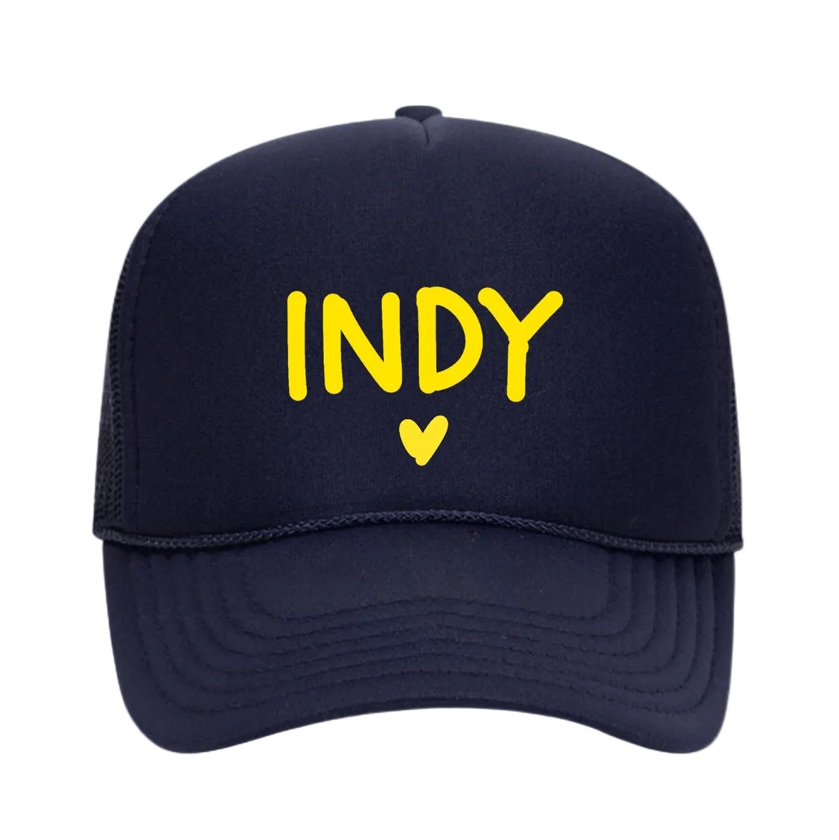 Casquette Trucker Imprimée I Love Indy