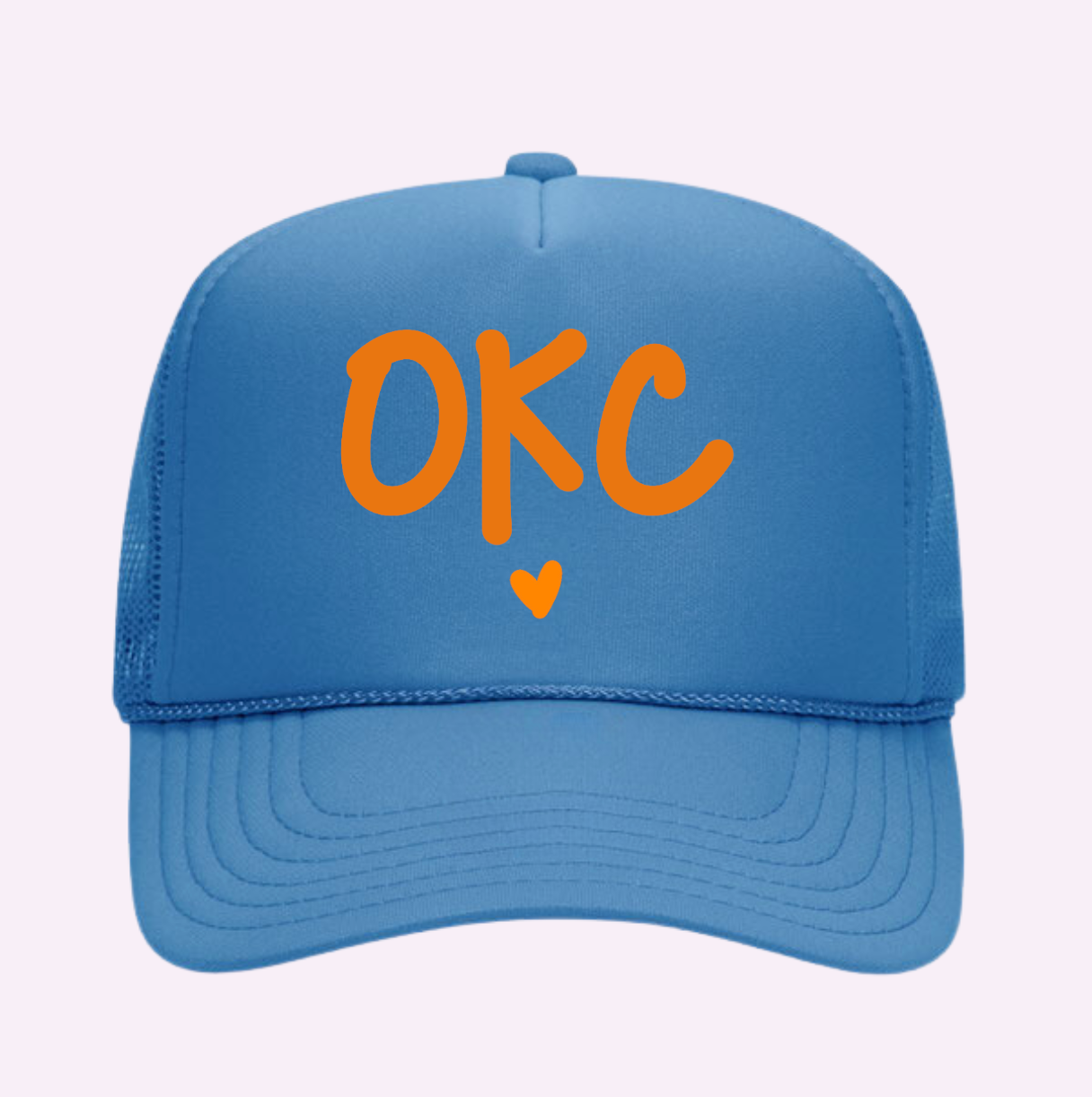 Gorra Trucker Impresa I LOVE OKC