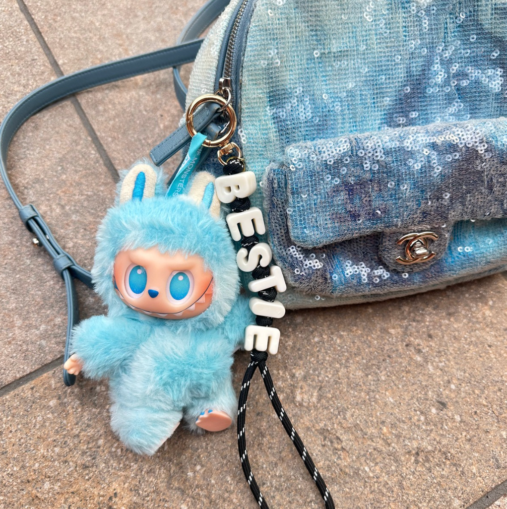 Bestie Bag Charm - Stylish Keychain Accessory