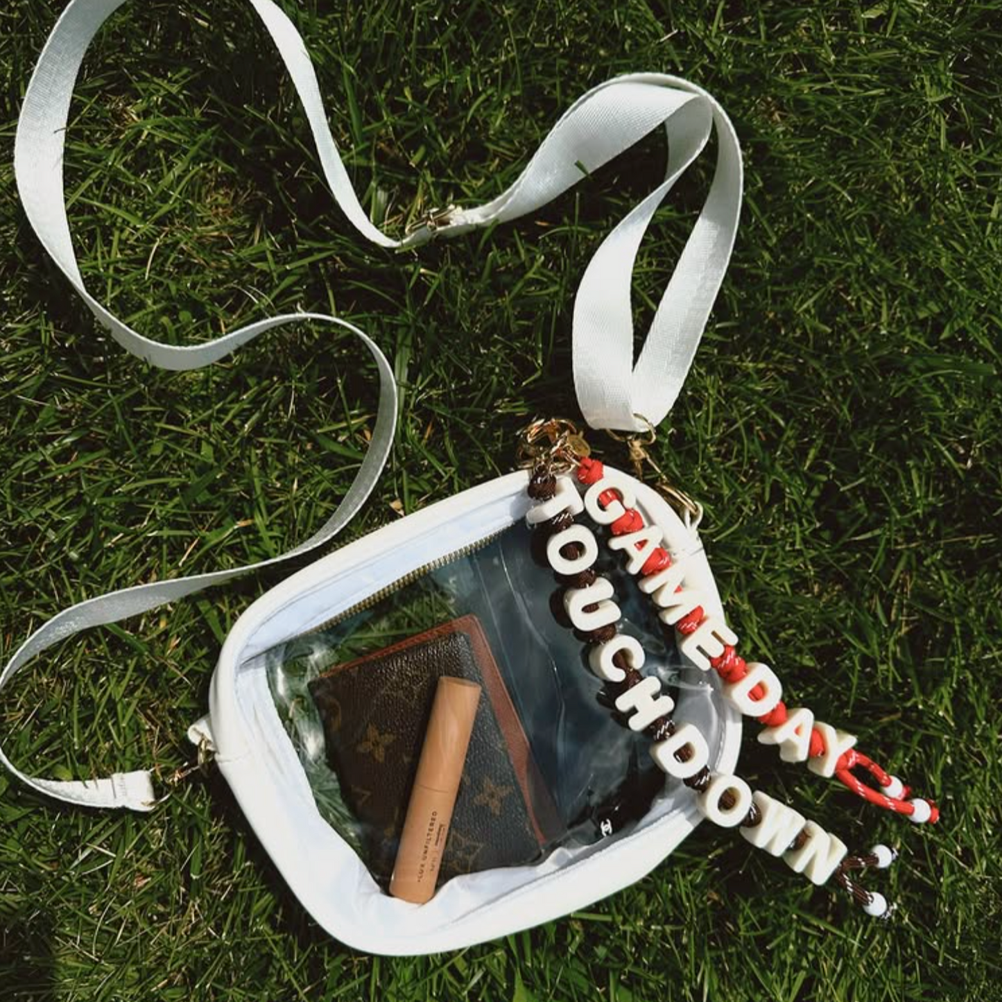 Game Day Bag Charm - Stylish Keychain Accessory