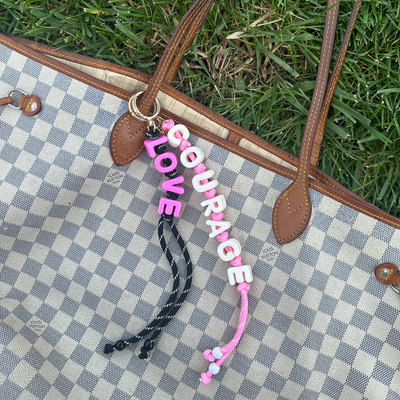 Encanto de bolso LOVE - Accesorio de llavero elegante