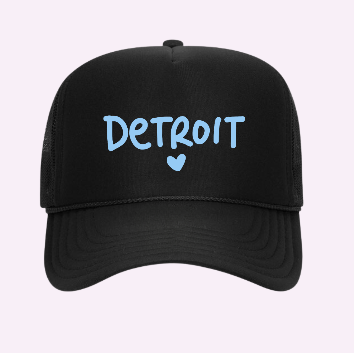 I Love Detroit Trucker Hat