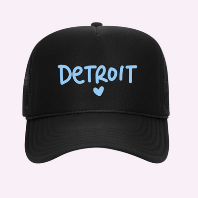 I Love Detroit Trucker Hat