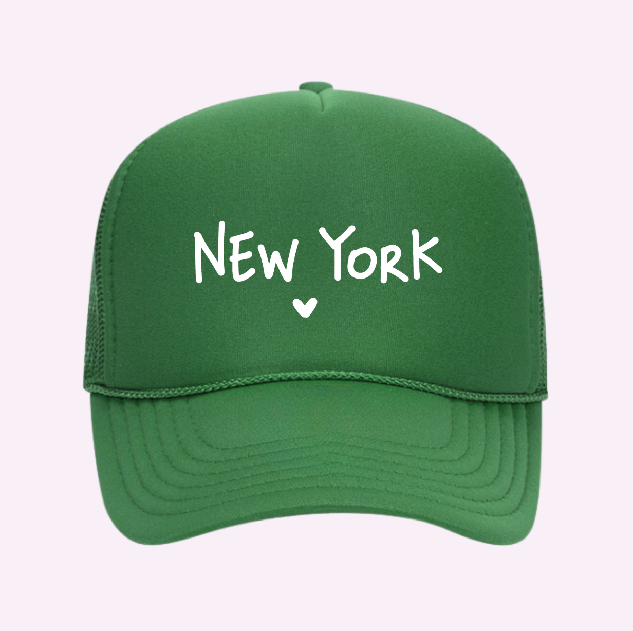I Love New York Printed Trucker Hat