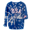 TRU AMERICAN ♡ USA tie-dye graphic sweatshirt - Korvel
