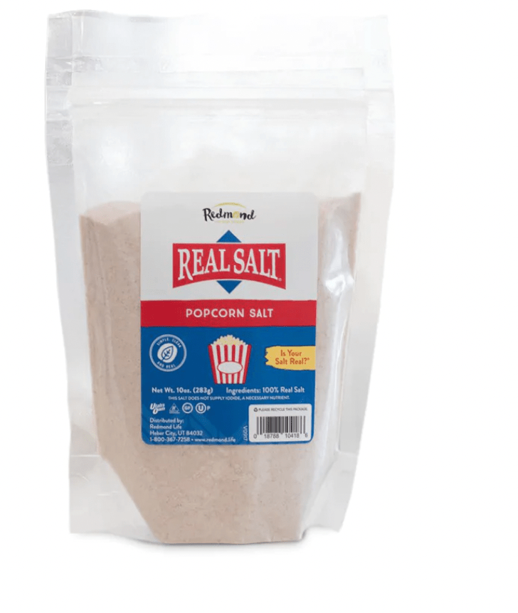 Redmond Popcorn Salt - Nature's Perfect Seasoning - Korvel