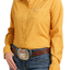 Cinch Women's Mustard Arenaflex Long Sleeve Shirt - Korvel