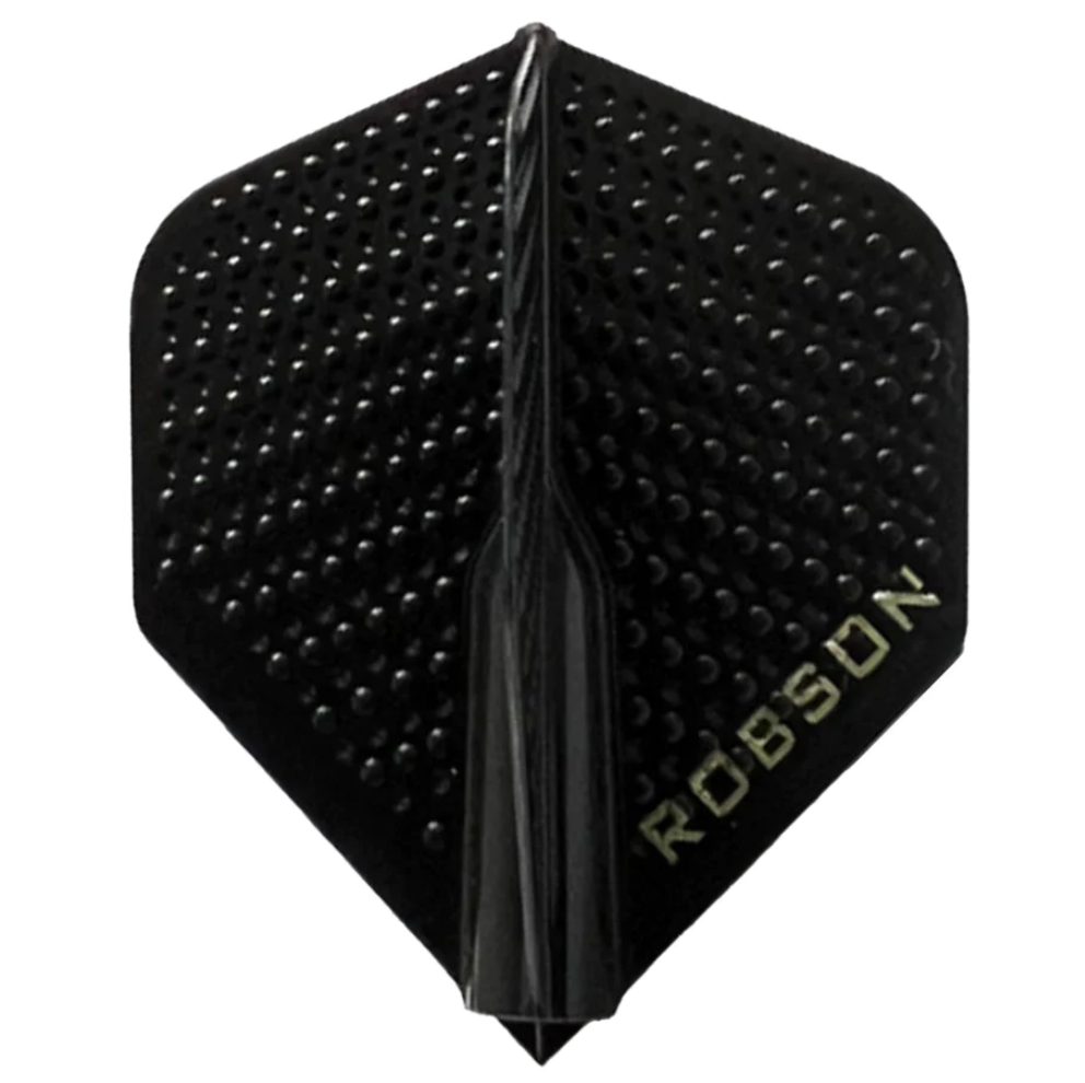 Robson Dimpled Plus Dart Flights - Enhanced Aerodynamics - Korvel