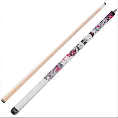 Viper Junior Pink Bones Billiard Cue Stick - Perfect for Young Players - Korvel