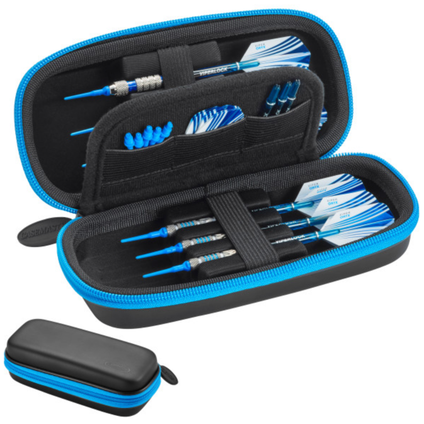 Casemaster Sentry Dart Case with Colored Zipper - Korvel