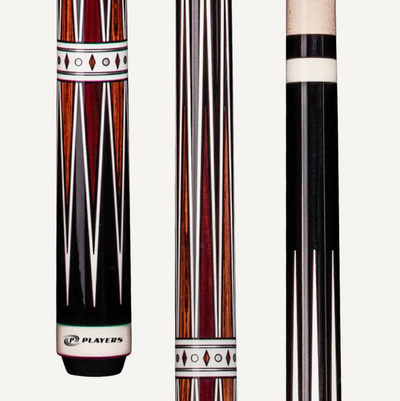 Premium Black and Cocobolo Billiard Cue Stick - Korvel